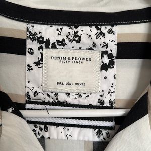 Denim & Flower short sleeve button up